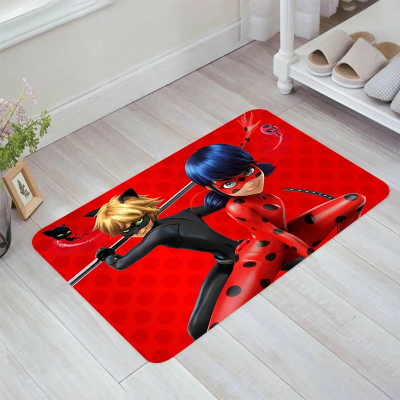 Miracle Girl Cartoon L-Ladybug Floor Mat Doormat Entrance Door Room Rugs Kitchen Carpet Home Balcony Carpets Foot Rug Mats Bath
Miracle Girl Cartoon L-Ladybug Floor Mat Doormat Entrance Door Room Rugs Kitchen Carpet Home Balcony Carpets Foot Rug Mats Bath