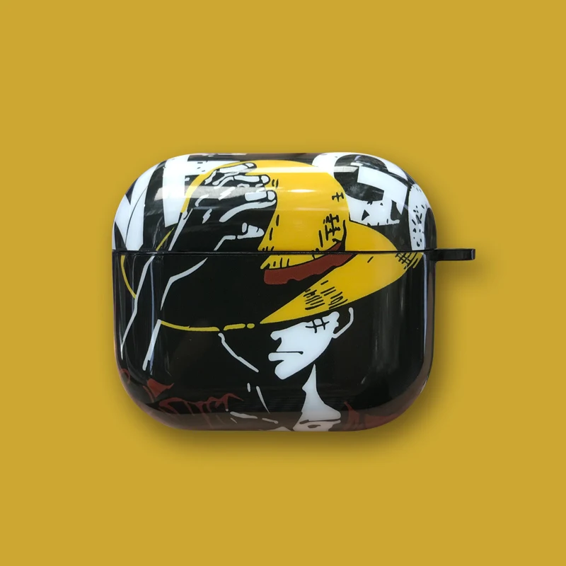 One Piece Headphone Cover Luffy Zoro Chopper Anti-Fall Cartoon Anime Scrub Pvc Portable for Iphone Airpods Airpodspro Airpods2 3
One Piece Headphone Cover Luffy Zoro Chopper Anti-Fall Cartoon Anime Scrub Pvc Portable for Iphone Airpods Airpodspro Airpods2 3