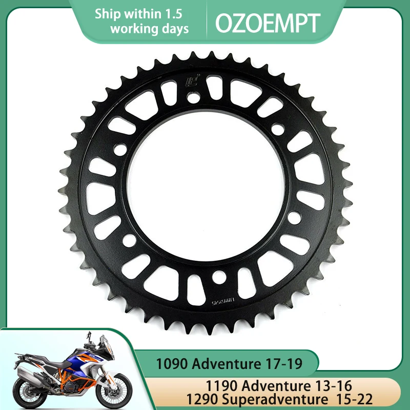 Задняя звездочка для мотоцикла OZOEMPT 525-42T подходит для приключений 1090 17-19 1190 приключений 13-16 1290 Superadventure 15-22
Задняя звездочка для мотоцикла OZOEMPT 525-42T подходит для приключений 1090 17-19 1190 приключений 13-16 1290 Superadventure 15-22