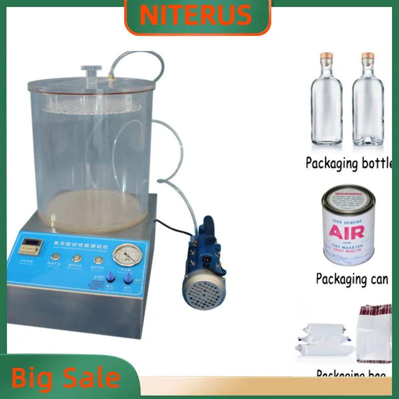 Plastic Bottle Vacuum Packaging Seal 220V 50Hz Performance Machine Negative Pressure Leakage Tester For Bags/Cans
Plastic Bottle Vacuum Packaging Seal 220V 50Hz Performance Machine Negative Pressure Leakage Tester For Bags/Cans