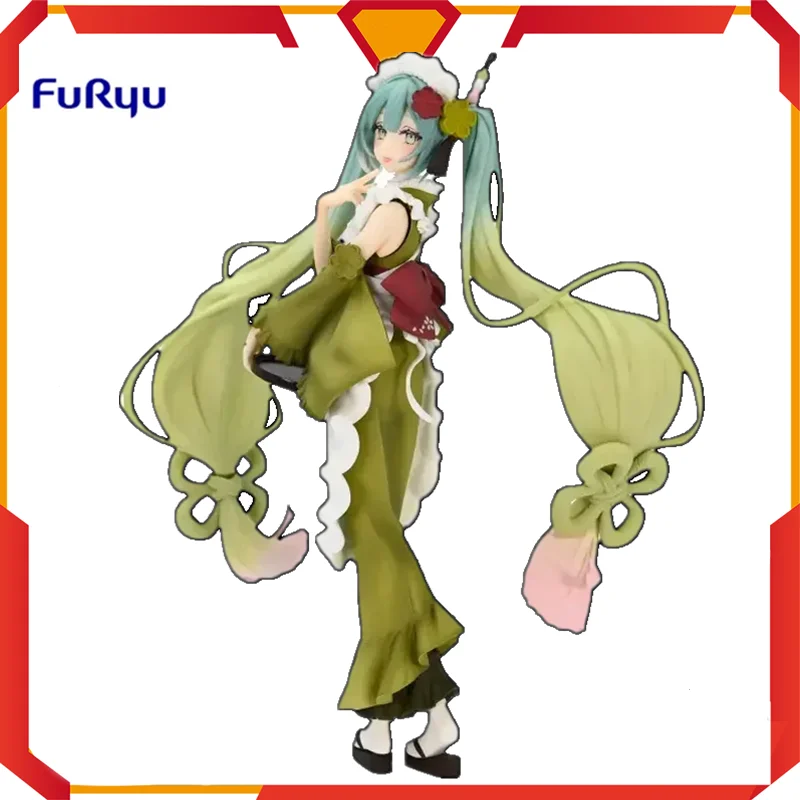 Фигурка аниме виртуальной певицы FuRyu, фигурка Вокалоида, Хацунэ, Мику, цвет маття, длинная юбка, экшн-фигурка, игрушки для детей, Подарочная модель
Фигурка аниме виртуальной певицы FuRyu, фигурка Вокалоида, Хацунэ, Мику, цвет маття, длинная юбка, экшн-фигурка, игрушки для детей, Подарочная модель
