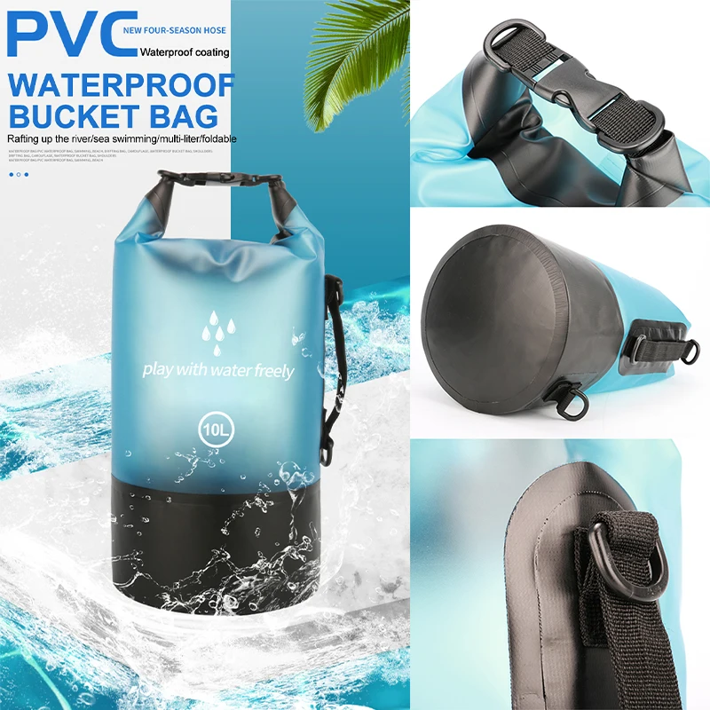 Outdoor Dry Sack Floating Waterproof Bag 5/10/20L Boating Hiking Camping Drifting Fishing Swimming Rafting River Trekking Bag
Outdoor Dry Sack Floating Waterproof Bag 5/10/20L Boating Hiking Camping Drifting Fishing Swimming Rafting River Trekking Bag