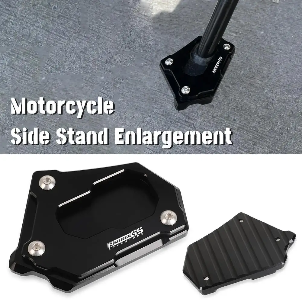 

Motorcycle For BMW R1250GS Style Rallye HP R 1250 GS Adventure 2018 2019 2020 2021 2022 2023 Foot Side Stand Enlarge Pad Support