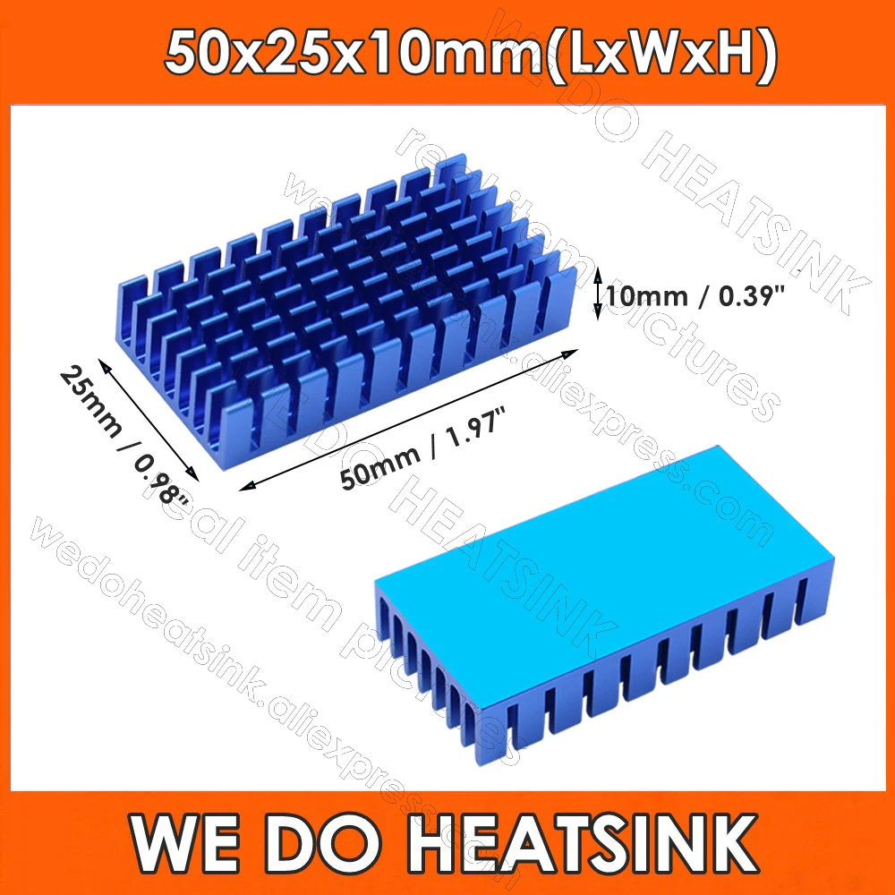 50x25x10 мм теплоотвод 1,97x0,98x0,39 дюйма с предварительной теплопроводной лентой, алюминиевый теплоотвод для охлаждения
50x25x10 мм теплоотвод 1,97x0,98x0,39 дюйма с предварительной теплопроводной лентой, алюминиевый теплоотвод для охлаждения