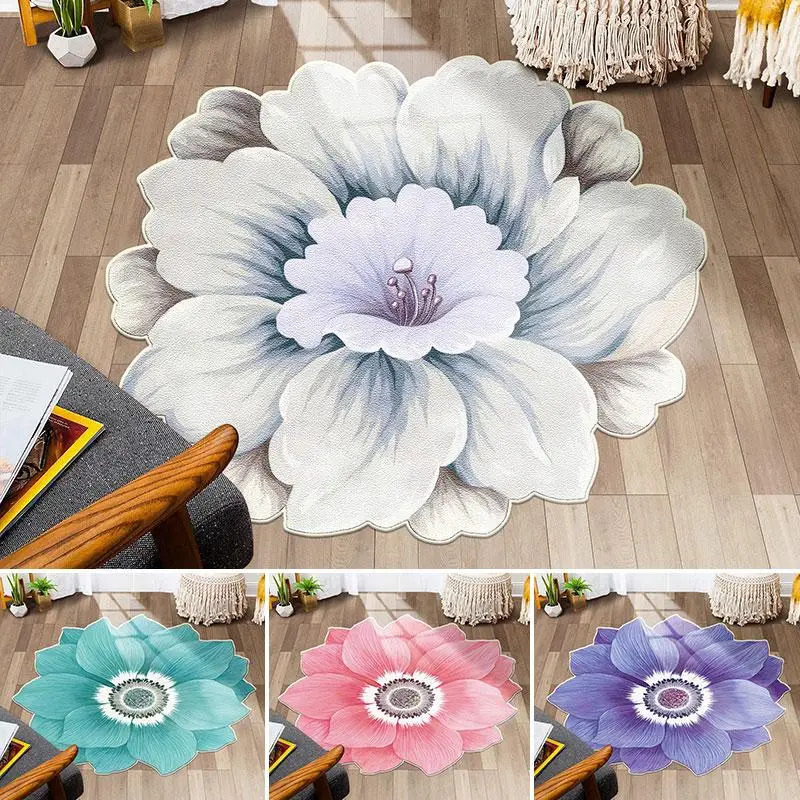 Anti-Slip Living Room Area Rug 3D Flower Round Carpet Soft Plush Bedside Floor MatAnti-Slip Living Room Area Rug 3D Flower Round
Anti-Slip Living Room Area Rug 3D Flower Round Carpet Soft Plush Bedside Floor MatAnti-Slip Living Room Area Rug 3D Flower Round