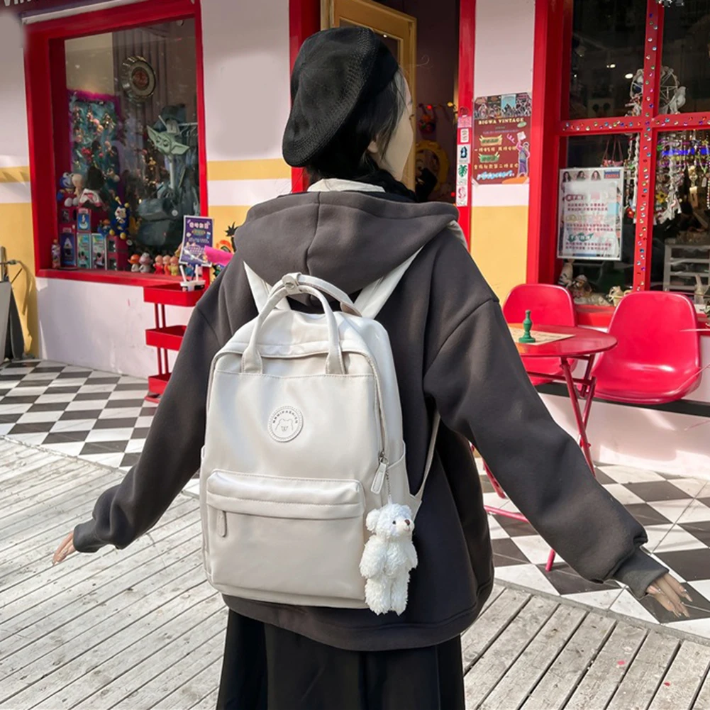 Милые школьные ранцы для девочек-подростков, женский рюкзак для ноутбука с карманами, вместительные дорожные сумки в стиле Харадзюку
Милые школьные ранцы для девочек-подростков, женский рюкзак для ноутбука с карманами, вместительные дорожные сумки в стиле Харадзюку