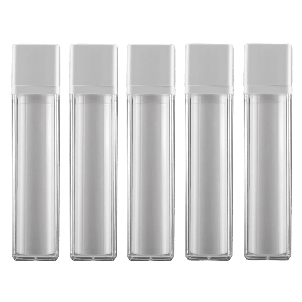 5pcs 15ml 30ml 50ml Airless Pump Rotate Cosmetic Container Frosted Double-layer Empty Square Vacuum Lotion Refillable Bottles
5pcs 15ml 30ml 50ml Airless Pump Rotate Cosmetic Container Frosted Double-layer Empty Square Vacuum Lotion Refillable Bottles
