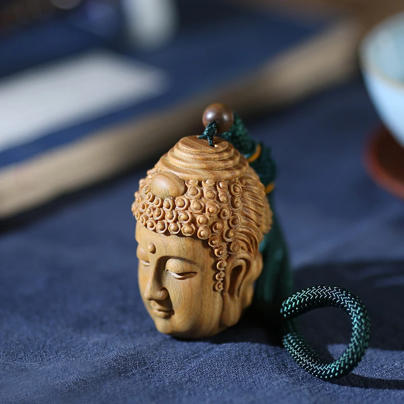 Ebony Guaiacum Wood 6cm Buddha and Demon Sculpture Pendant Wood Carving Statue Feng Shui Car Hanging Home Decor
Ebony Guaiacum Wood 6cm Buddha and Demon Sculpture Pendant Wood Carving Statue Feng Shui Car Hanging Home Decor
