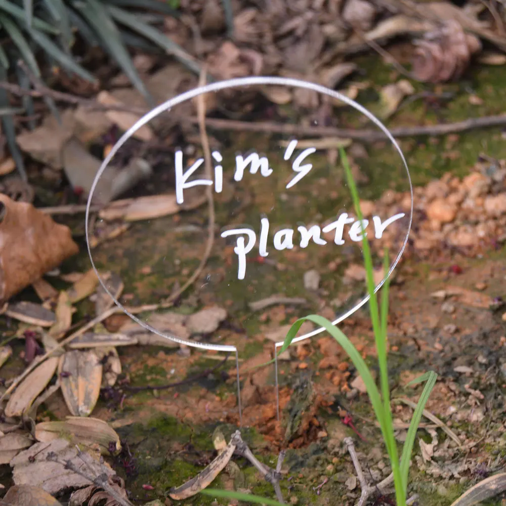15/30/50PCS Acrylic Blank Round Plate For Garden Potted Marker Ground Insert Garden Marker Plant Flower Pot Logo Insert Card
15/30/50PCS Acrylic Blank Round Plate For Garden Potted Marker Ground Insert Garden Marker Plant Flower Pot Logo Insert Card