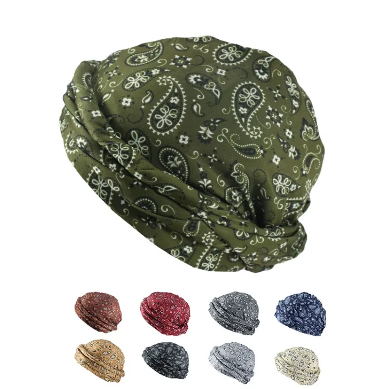 Nation Elastic Men's Turban Hat Satin Lining Stretchy Men Bandana Indian Cap Fashion Male Hip Hop Caps Headband Biker Headwrap
Nation Elastic Men's Turban Hat Satin Lining Stretchy Men Bandana Indian Cap Fashion Male Hip Hop Caps Headband Biker Headwrap