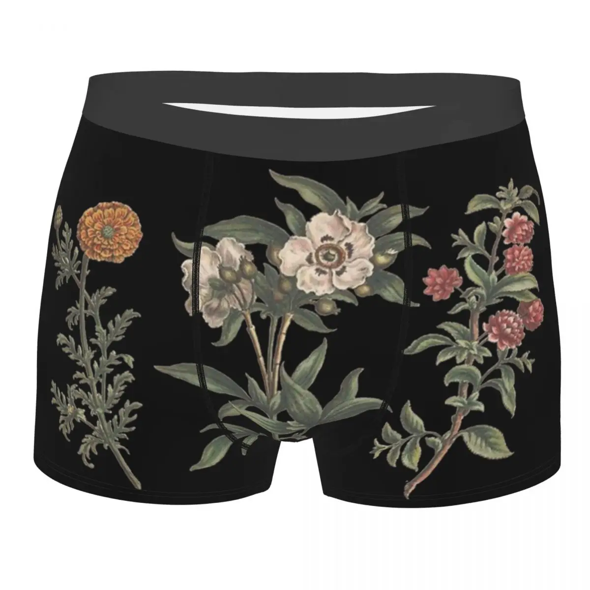 Men Flower Chart Underwear Funny Boxer Briefs Shorts Panties Male Polyester Underpants Plus Size 
Men Flower Chart Underwear Funny Boxer Briefs Shorts Panties Male Polyester Underpants Plus Size