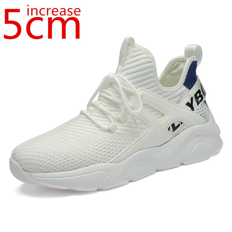 Increase 5cm Summer Men's Casual Mesh Shoes Trend Casual Shoes Inner Heightening Sports Men Shoes Leisure Fashion Sneakers Male
Increase 5cm Summer Men's Casual Mesh Shoes Trend Casual Shoes Inner Heightening Sports Men Shoes Leisure Fashion Sneakers Male