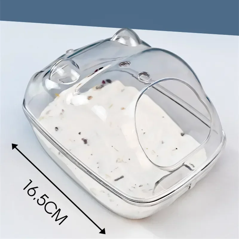 Hovedo Toy Accessories House Room Bath Transparent Sand Mouse Supply Box Cage Small Toilet Bathroom Hamster Pet
Hovedo Toy Accessories House Room Bath Transparent Sand Mouse Supply Box Cage Small Toilet Bathroom Hamster Pet
