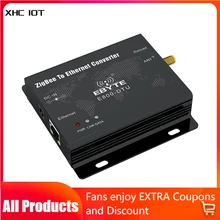 CC2530 ZigBee Module Ethernet 2.4GHz 27dBm 500mW RJ45 TCP UDP Ad Hoc NetworkE800-DTU(Z2530-ETH-27) Rf Transceiver Modem
CC2530 ZigBee Module Ethernet 2.4GHz 27dBm 500mW RJ45 TCP UDP Ad Hoc NetworkE800-DTU(Z2530-ETH-27) Rf Transceiver Modem