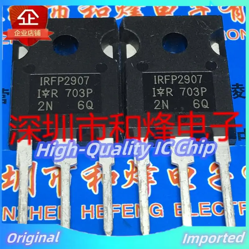 10 шт.-30 шт. IRFP2907 TO-247 75V 209A импортное Оригинальное лучшее качество 
10 шт.-30 шт. IRFP2907 TO-247 75V 209A импортное Оригинальное лучшее качество
