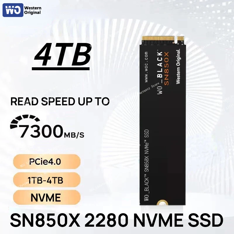 Новинка 2024, внешний накопитель 1 ТБ, 4 ТБ, PS5 SN850X SSD M.2 NVMe PCIe 4,0, считывание до 7300 Мб/с, 2280 SSD для игрового компьютера, ноутбука, мини-ПК, ноутбука
Новинка 2024, внешний накопитель 1 ТБ, 4 ТБ, PS5 SN850X SSD M.2 NVMe PCIe 4,0, считывание до 7300 Мб/с, 2280 SSD для игрового компьютера, ноутбука, мини-ПК, ноутбука