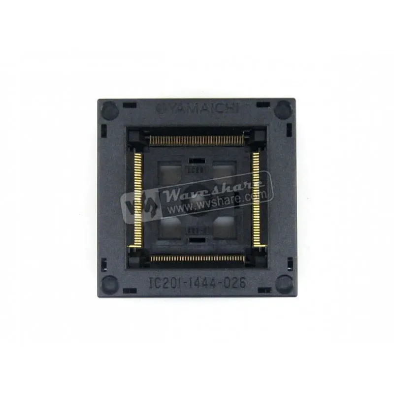 QFP144 TQFP144 FQFP144 PQFP144 IC201-1444-026 QFP Yamaichi IC Test Burn-in Socket Programming Adapter 0.5mm Pitch IC201-1444-026
QFP144 TQFP144 FQFP144 PQFP144 IC201-1444-026 QFP Yamaichi IC Test Burn-in Socket Programming Adapter 0.5mm Pitch IC201-1444-026