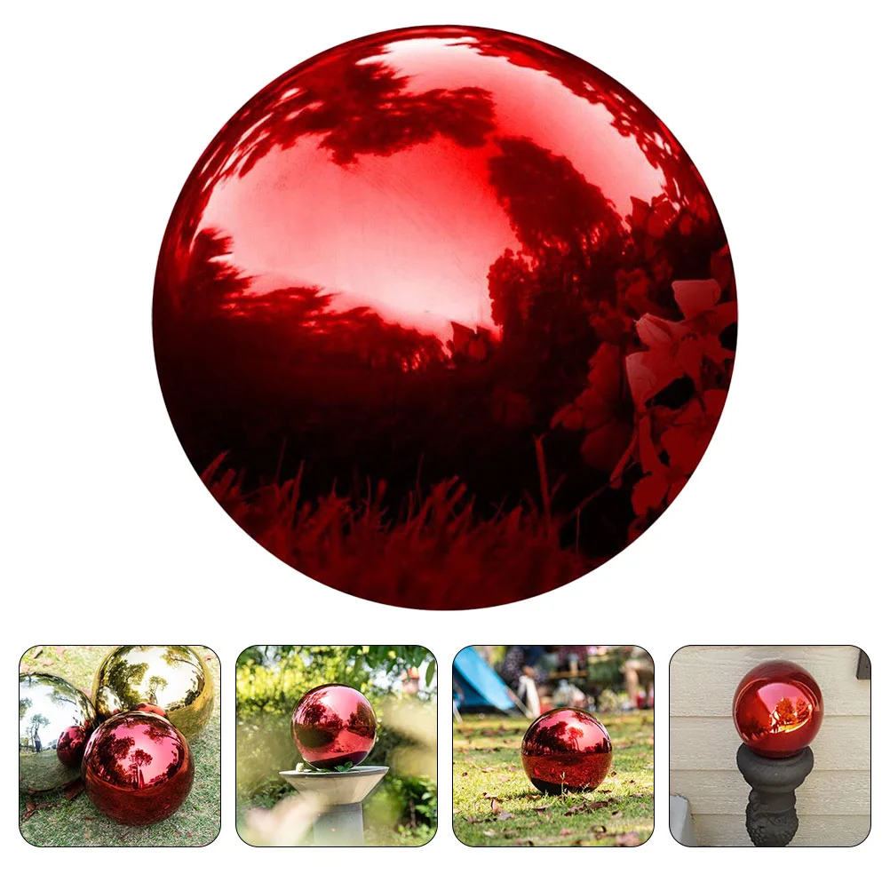 Reflective Ball Christmas Ornaments Globe Garden Stainless Steel Decor Mirror Reflective Ball Outdoor Statue Gazing
Reflective Ball Christmas Ornaments Globe Garden Stainless Steel Decor Mirror Reflective Ball Outdoor Statue Gazing