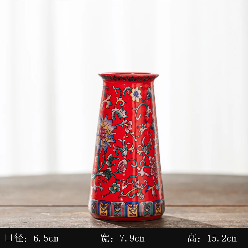 Ceramic vase simple style enamel creative flower arrangement ornaments decorations flower vase living room decoration
Ceramic vase simple style enamel creative flower arrangement ornaments decorations flower vase living room decoration