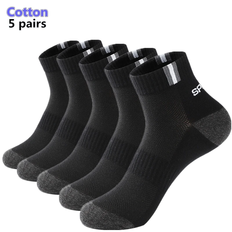 5 Qairs Men's Sports Socks For Ssummer Leisure, Sweat-Absorbing Comfortable, Lightweight, Breathable Suitable For All Seasons.
5 Qairs Men's Sports Socks For Ssummer Leisure, Sweat-Absorbing Comfortable, Lightweight, Breathable Suitable For All Seasons.
