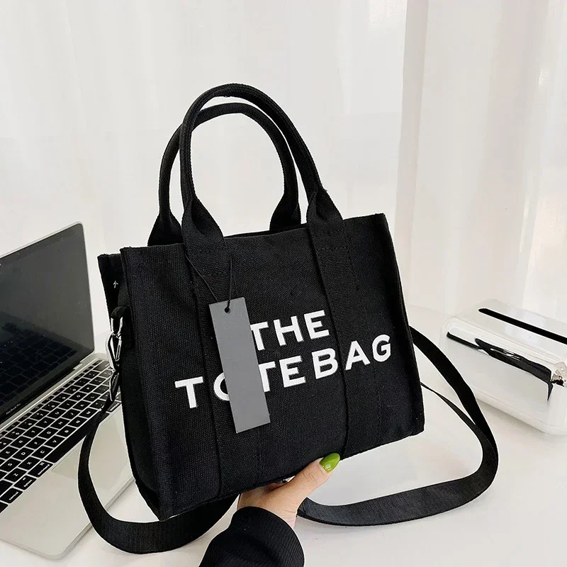 Handbag Canvas Bag 2023 New Simple and Fashionable Women's Bag Printed Letter Canvas Bag Women's One Shoulder Crossbody Bag
Handbag Canvas Bag 2023 New Simple and Fashionable Women's Bag Printed Letter Canvas Bag Women's One Shoulder Crossbody Bag