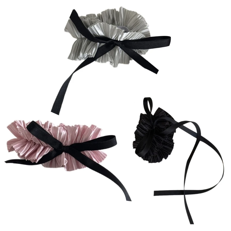 Ruffled Trim Hair Scrunchies Temperament Elastic Hair Rope Spring Photography Ponytail Hold Plain Color Girl Hair Rope
Ruffled Trim Hair Scrunchies Temperament Elastic Hair Rope Spring Photography Ponytail Hold Plain Color Girl Hair Rope