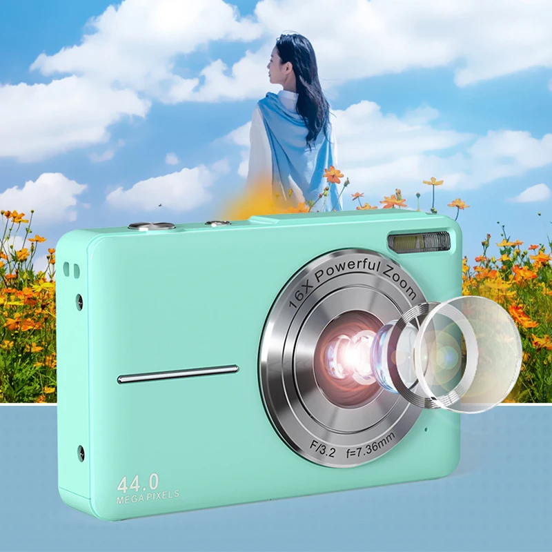 Mini Digital Camera 2.4Inch Screen Camera CMOS Sensor Mini Camera LED Fill Light Filter Option Mini photo
Mini Digital Camera 2.4Inch Screen Camera CMOS Sensor Mini Camera LED Fill Light Filter Option Mini photo