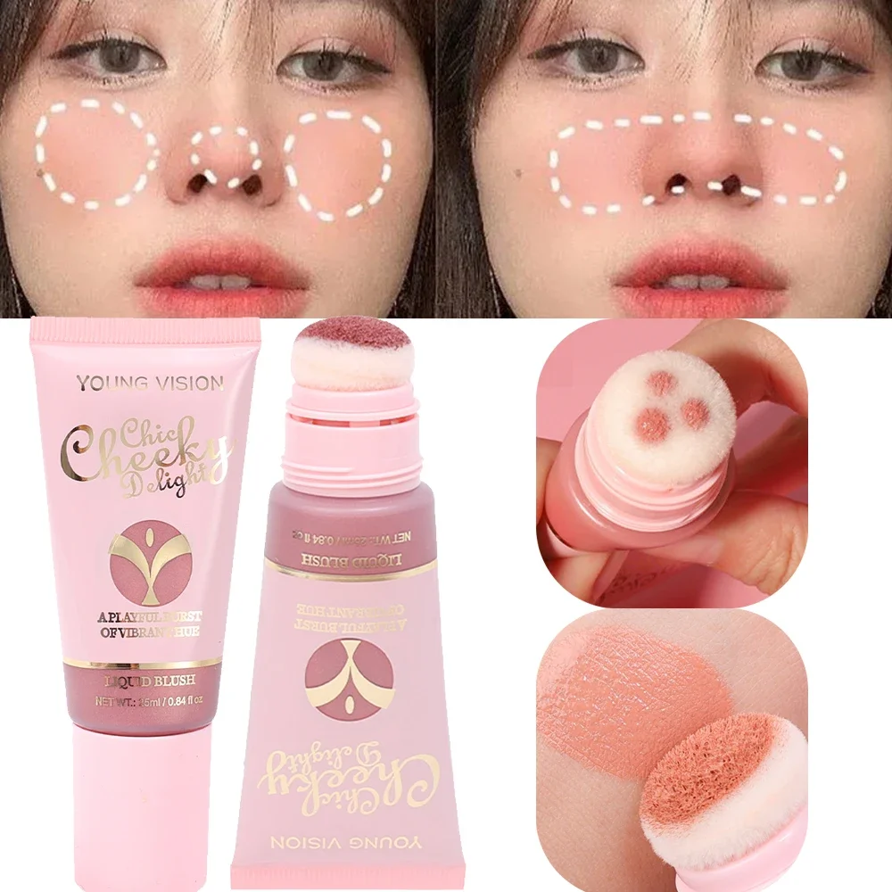 Liquid Blush Highlighter Contour Stick Matte Shimmer Long-Lasting Silky Texture Natural Waterproof Bronzer Cheek Eye Multi-use
Liquid Blush Highlighter Contour Stick Matte Shimmer Long-Lasting Silky Texture Natural Waterproof Bronzer Cheek Eye Multi-use
