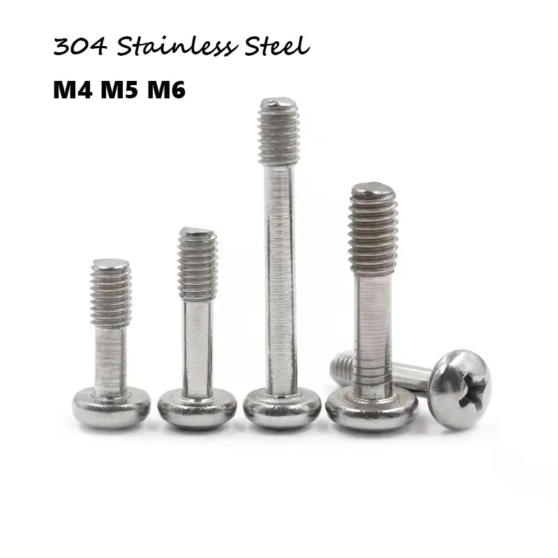 10pcs M4 M5 M6 304 Stainless Steel Pan Head Cross Screw Round Head Locking Half Tooth Screw Prevent Lock Out GB818
10pcs M4 M5 M6 304 Stainless Steel Pan Head Cross Screw Round Head Locking Half Tooth Screw Prevent Lock Out GB818