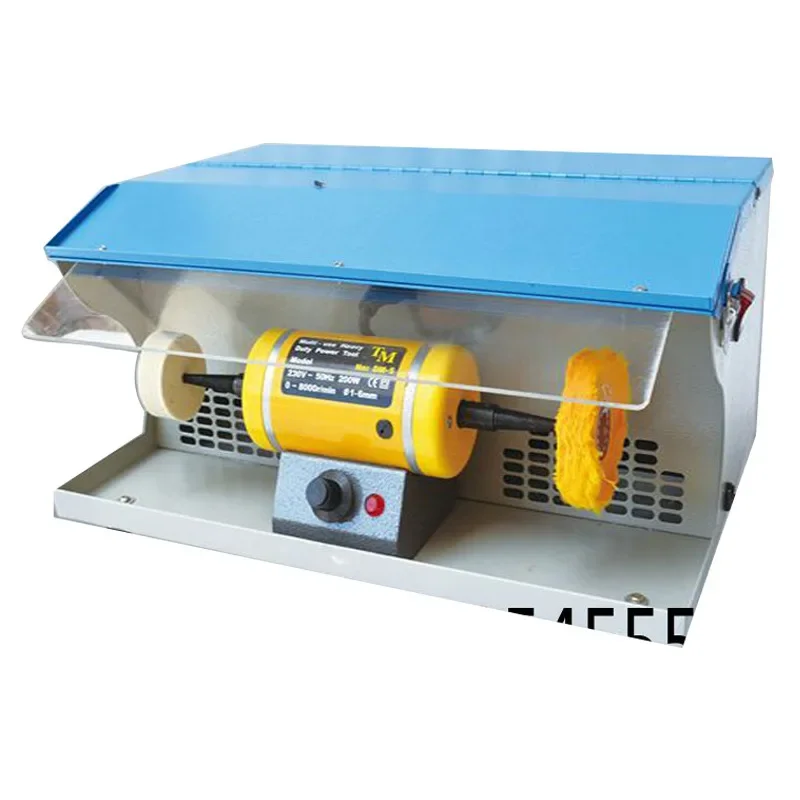 Polishing Motor with Dust Collector Double Head Turbine 250W Stepless Speed Regulation Grinding Machine Jewelry Polishing Tools
Polishing Motor with Dust Collector Double Head Turbine 250W Stepless Speed Regulation Grinding Machine Jewelry Polishing Tools