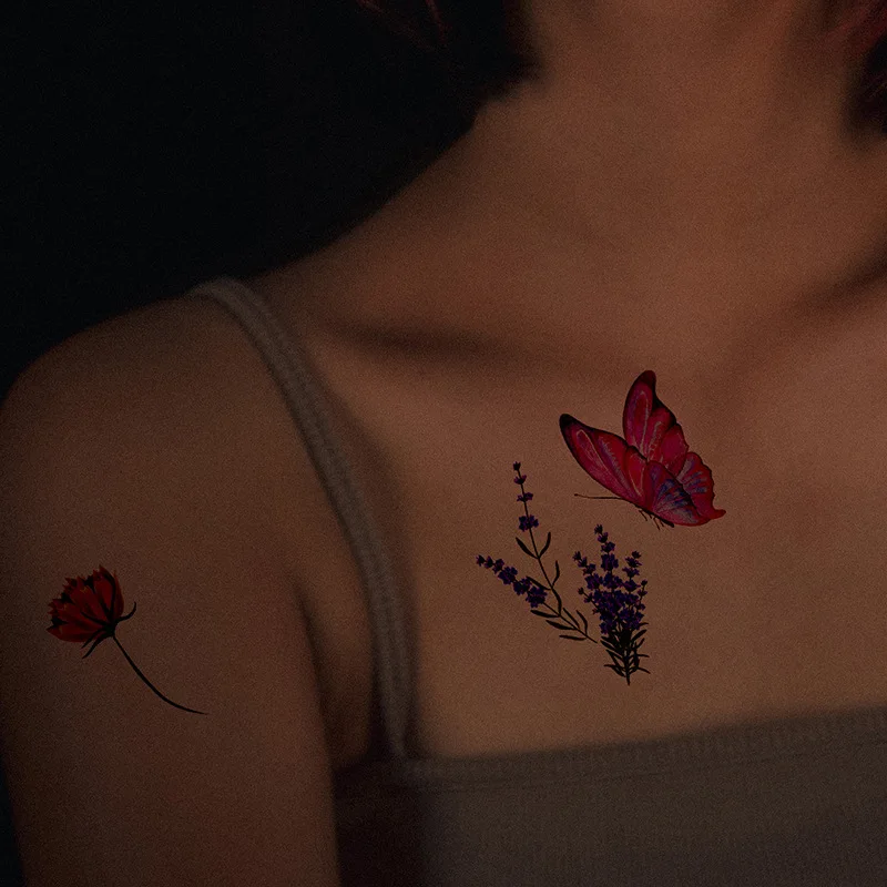 Body Art Tattoo Japanese Small Fresh Painted Cartoon Rose Butterfly Petunia Temporary Waterproof Tattoo Stickers
Body Art Tattoo Japanese Small Fresh Painted Cartoon Rose Butterfly Petunia Temporary Waterproof Tattoo Stickers