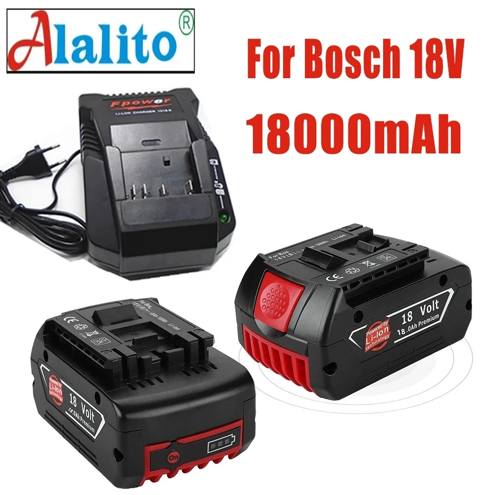 Аккумуляторная батарея 2023 18 в 18000 мАч для Bosch 18 в, резервная батарея 6.0A, портативная Замена для индикатора Bosch BAT609
Аккумуляторная батарея 2023 18 в 18000 мАч для Bosch 18 в, резервная батарея 6.0A, портативная Замена для индикатора Bosch BAT609