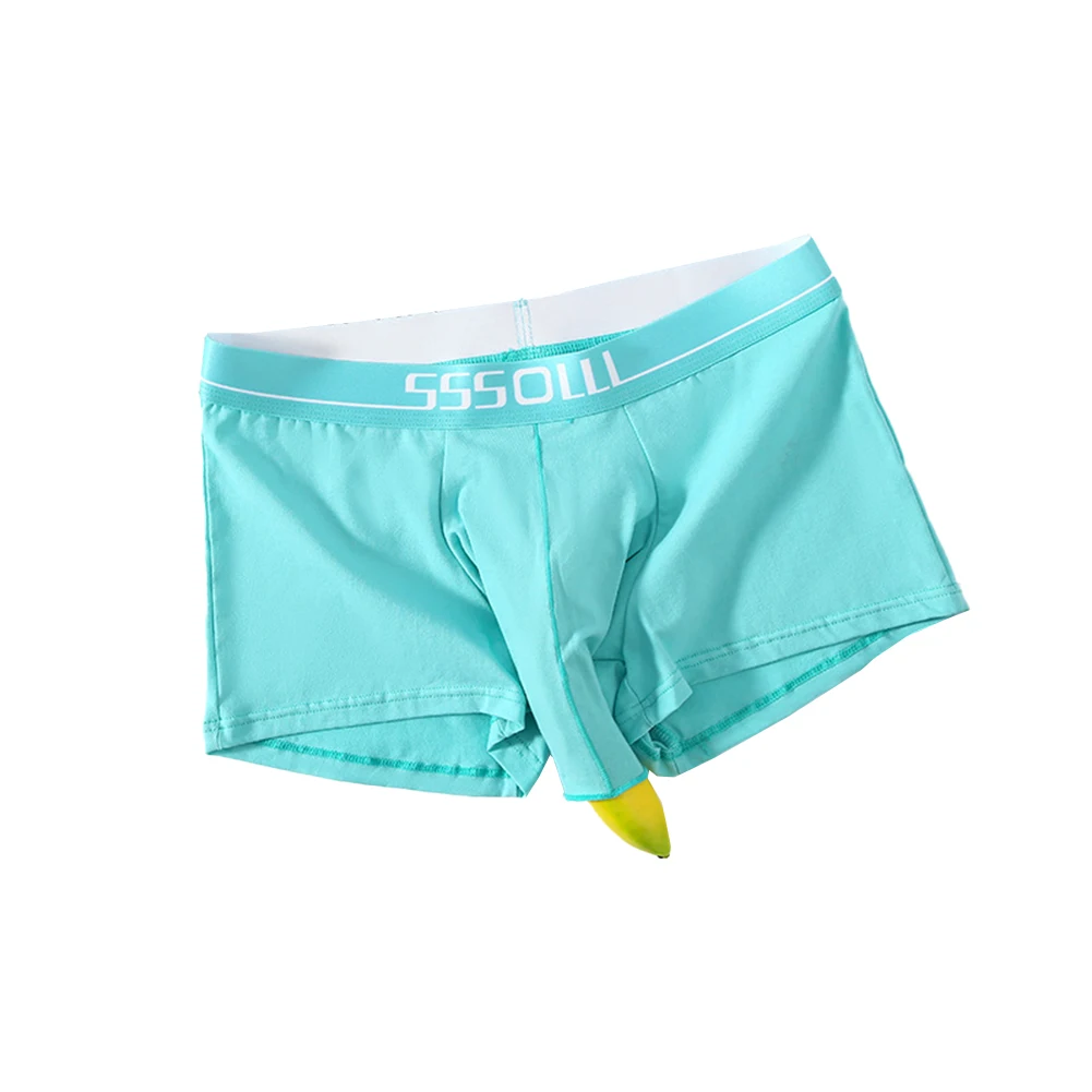 Open Sheath Sexy Underwear Cotton Man Boxers Comfortable Breathable Men's Bulge Pouch Boxer Briefs Plus Size Shorts Jockstraps
Open Sheath Sexy Underwear Cotton Man Boxers Comfortable Breathable Men's Bulge Pouch Boxer Briefs Plus Size Shorts Jockstraps