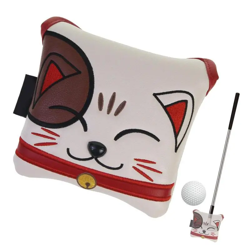 Golf Putter Cover Cartoon Golf Mallet Putter Cover PU Fabric Putter Protective Supplies For Golf Professions And Enthusiasts 
Golf Putter Cover Cartoon Golf Mallet Putter Cover PU Fabric Putter Protective Supplies For Golf Professions And Enthusiasts