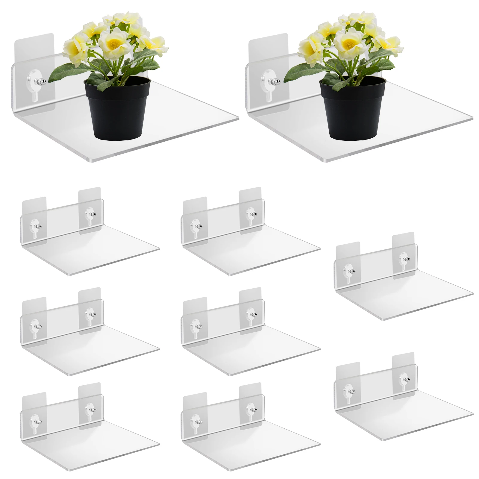 10pcs Acrylic Record Display Stand Shelf Clear Wall Mounted Vinyl Record Holder Floating Shelves LP Record Album Storage Rack
10pcs Acrylic Record Display Stand Shelf Clear Wall Mounted Vinyl Record Holder Floating Shelves LP Record Album Storage Rack