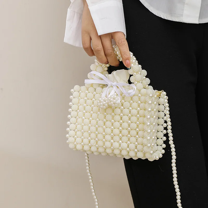 

Женские вечерние сумки-тоуты ручной работы с жемчугом и бисером, клатч, бумажник, волшебные сумочки, женская свадебная сумочка, женская сумка-кошелек