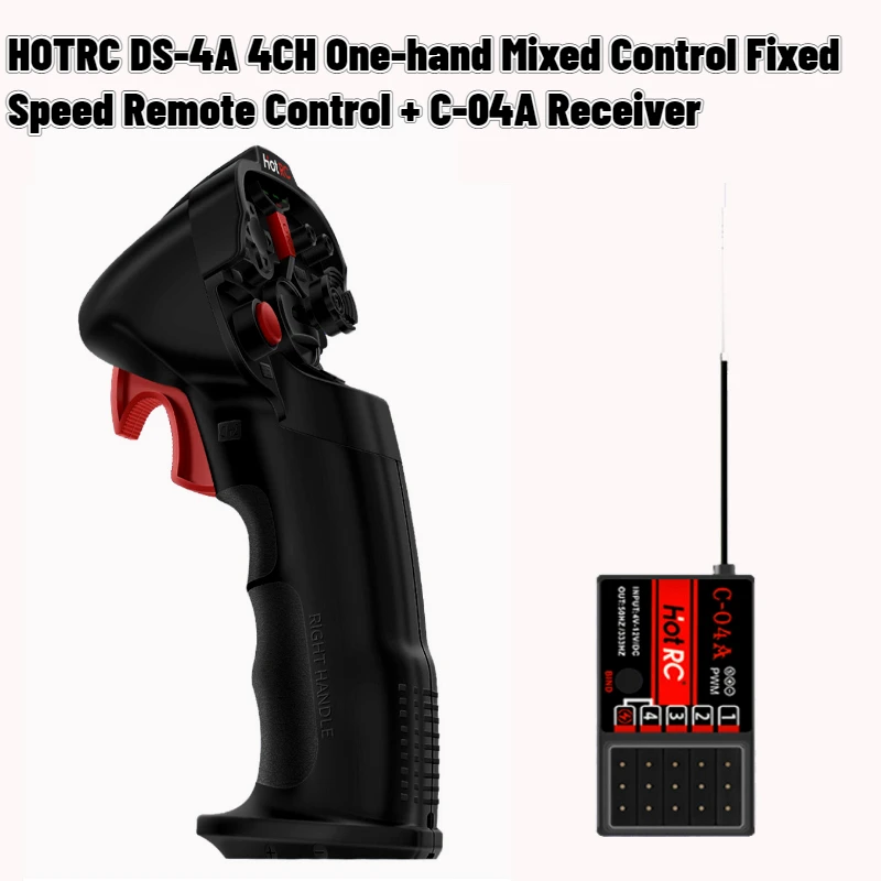 HOTRC DS-4A 4CH PWM FHSS смешанный контроль фиксированная скорость односторонний передатчик пульт дистанционного управления + приемник для радиоуправляемых автомобилей/кораблей/газонокосилок
HOTRC DS-4A 4CH PWM FHSS смешанный контроль фиксированная скорость односторонний передатчик пульт дистанционного управления + приемник для радиоуправляемых автомобилей/кораблей/газонокосилок