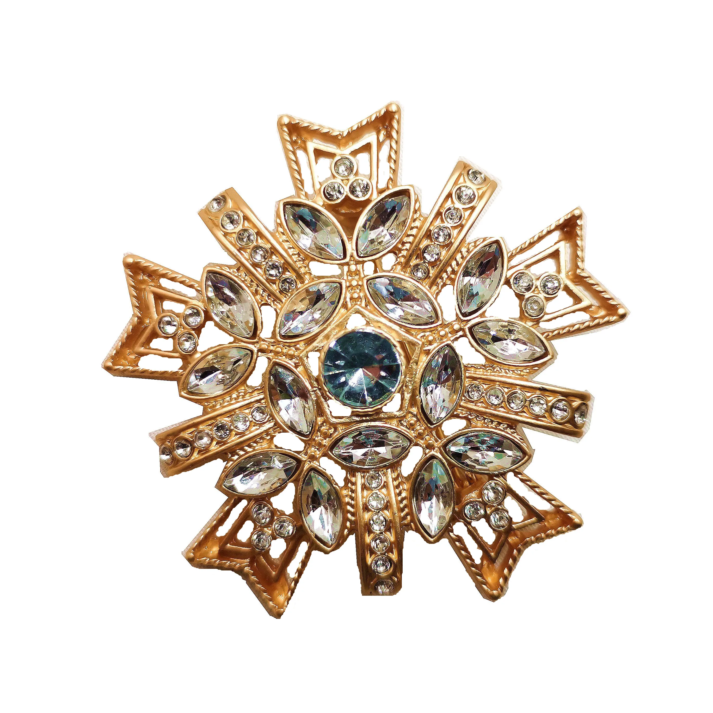 Italian Vintage Opens Marquise Shaped Crystal Accent Gold Starburst Brooch Pin Mosaic Inspiration Birthday Party Prom Jewelry
Italian Vintage Opens Marquise Shaped Crystal Accent Gold Starburst Brooch Pin Mosaic Inspiration Birthday Party Prom Jewelry