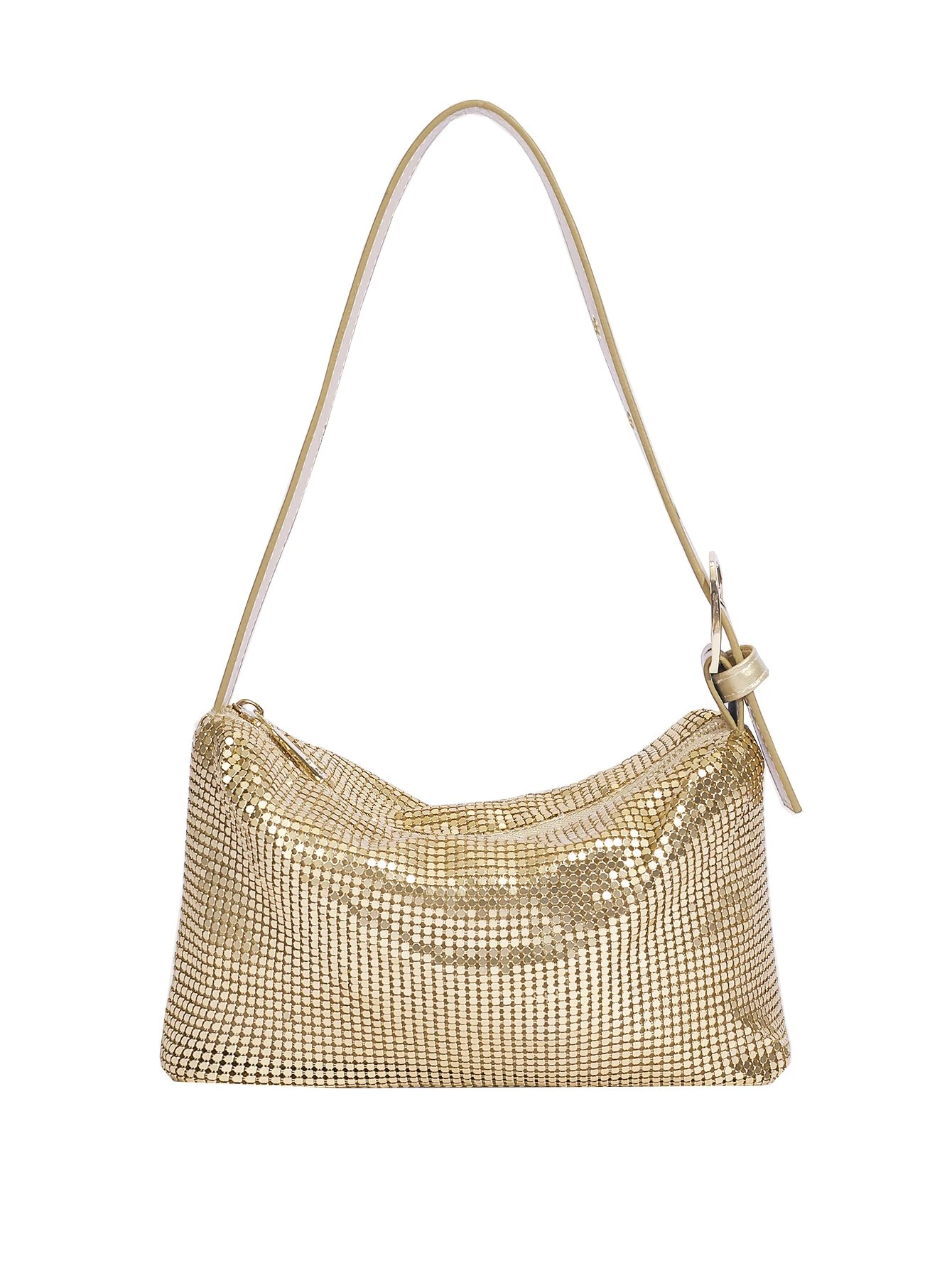 Shoulder Bag for Women Aluminum Sheet Party Bag with Adjustable PU Shoulder Strap Casual Handbag Gold Evening Bag Soft Purse
Shoulder Bag for Women Aluminum Sheet Party Bag with Adjustable PU Shoulder Strap Casual Handbag Gold Evening Bag Soft Purse