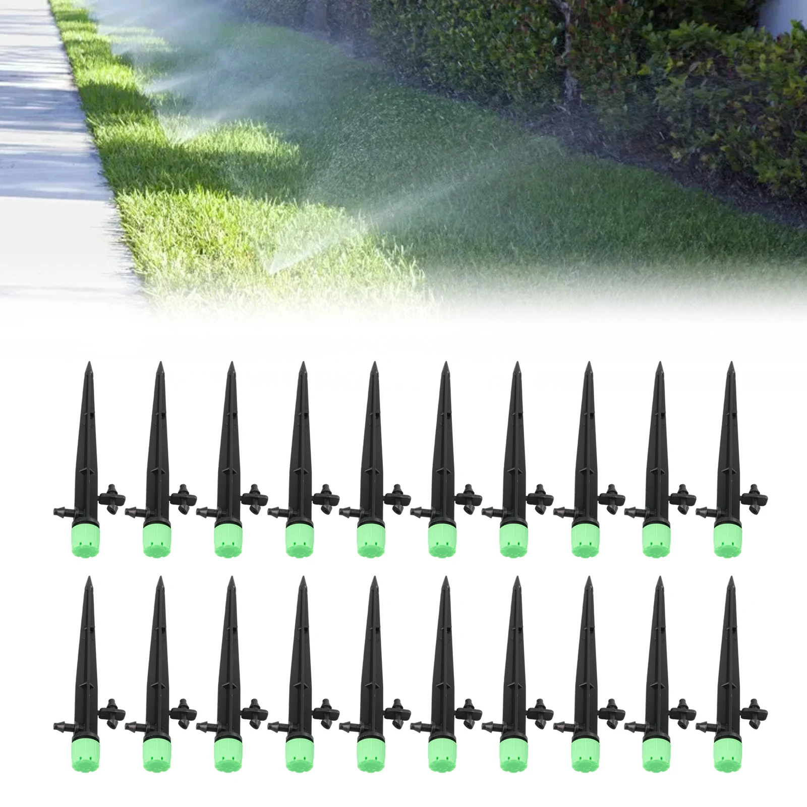 25 PSI Water Drippers Water Drippers Adjustable Bubbler 50 Pcs/set Emitter High Quality Material Irrigation New
25 PSI Water Drippers Water Drippers Adjustable Bubbler 50 Pcs/set Emitter High Quality Material Irrigation New