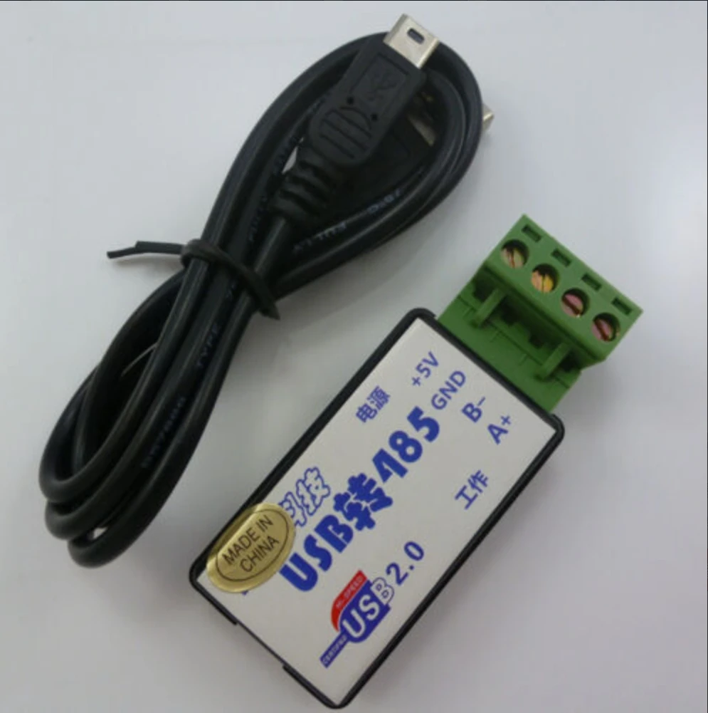 5V USB to RS485 Converter USB to 485 USB 485 TVS Grade Surge CH340T USB2.0 Cable
5V USB to RS485 Converter USB to 485 USB 485 TVS Grade Surge CH340T USB2.0 Cable