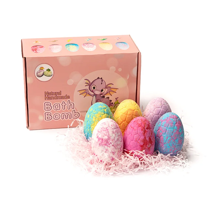 6Pcs/Set Bath Bomb Ball Set Dinosaur Egg Shape Clean Plant Extract Bubble Soap Home Children Bath Ball
6Pcs/Set Bath Bomb Ball Set Dinosaur Egg Shape Clean Plant Extract Bubble Soap Home Children Bath Ball