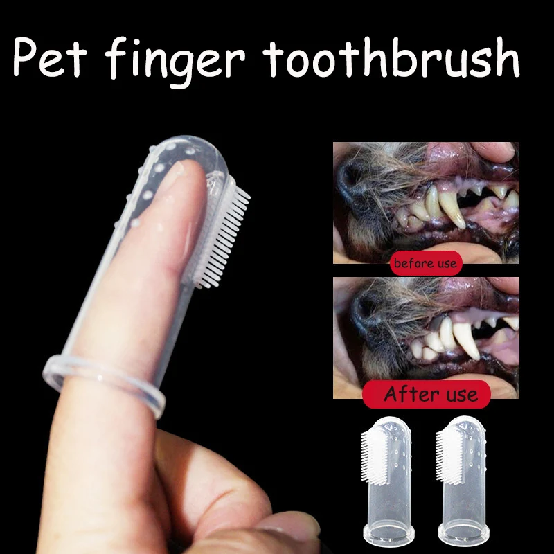 Super Soft Pet Finger Toothbrush Teddy Dog Brush Bad Breath Tartar Teeth Tool Dog Cat Cleaning Pet Supplies Indestructible
Super Soft Pet Finger Toothbrush Teddy Dog Brush Bad Breath Tartar Teeth Tool Dog Cat Cleaning Pet Supplies Indestructible