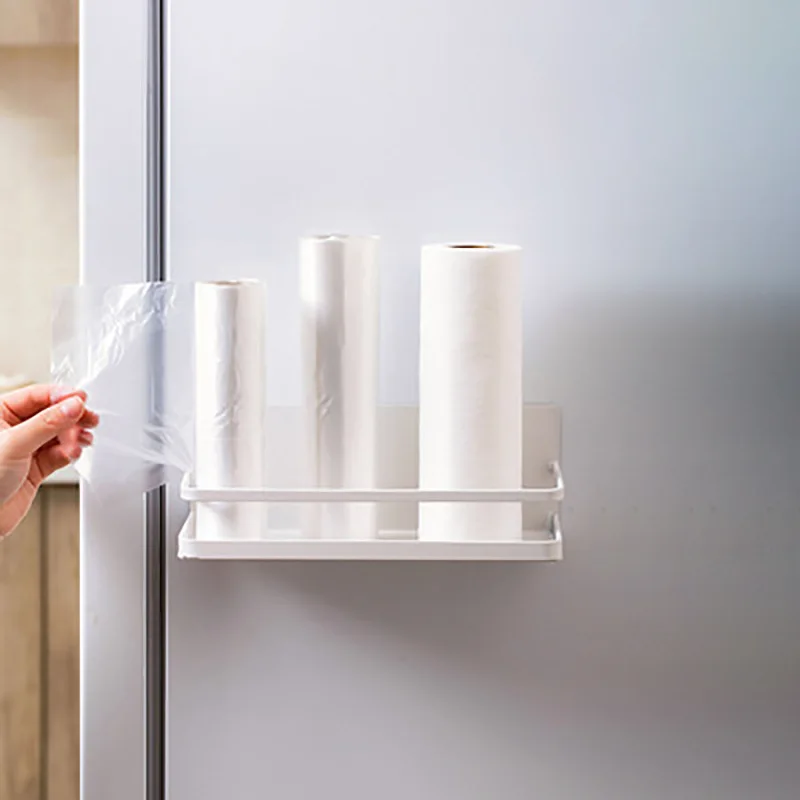 Single Magnetic Refrigerator Rack Kitchen Multi-Functional Free Installation Iron Wall-Mounted Storage Rack Two Colors Available
Single Magnetic Refrigerator Rack Kitchen Multi-Functional Free Installation Iron Wall-Mounted Storage Rack Two Colors Available