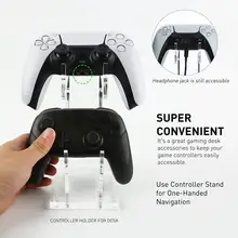 Controller Bracket Transparent Universal Acrylic Game Handle Desk Display Stand for PS5/4
Controller Bracket Transparent Universal Acrylic Game Handle Desk Display Stand for PS5/4