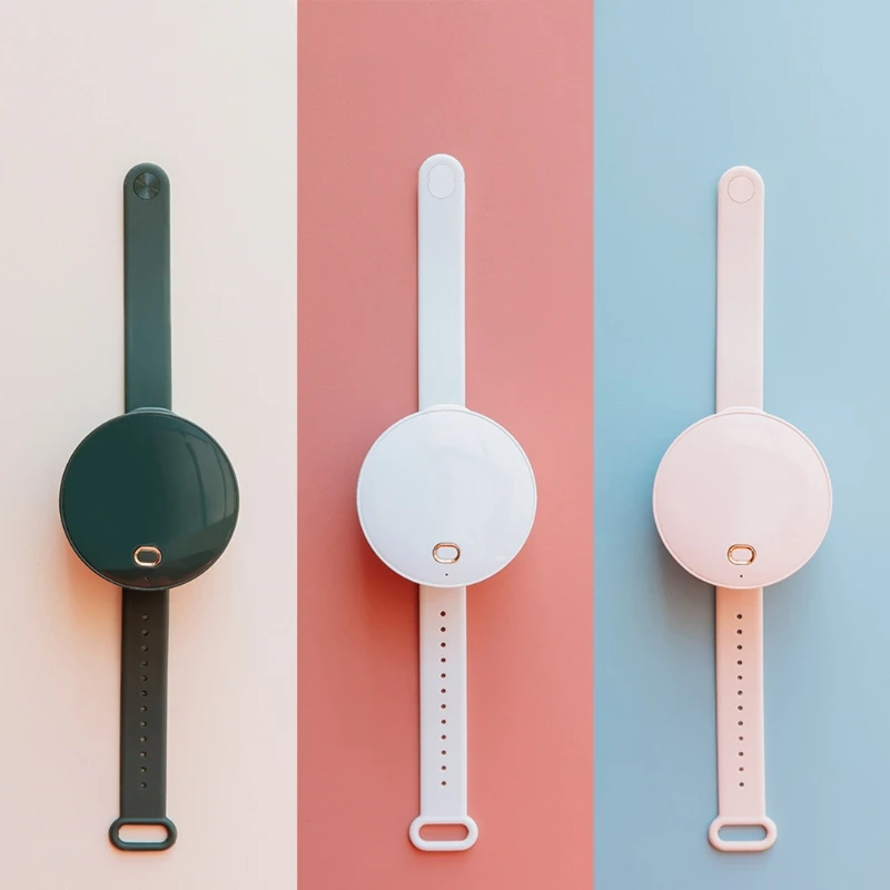 Portable Wrist Fan Mirror Leafless USB Rechargeable 3 Speed Adjustable Air Cooler Handheld for Travel Home Office Use
Portable Wrist Fan Mirror Leafless USB Rechargeable 3 Speed Adjustable Air Cooler Handheld for Travel Home Office Use