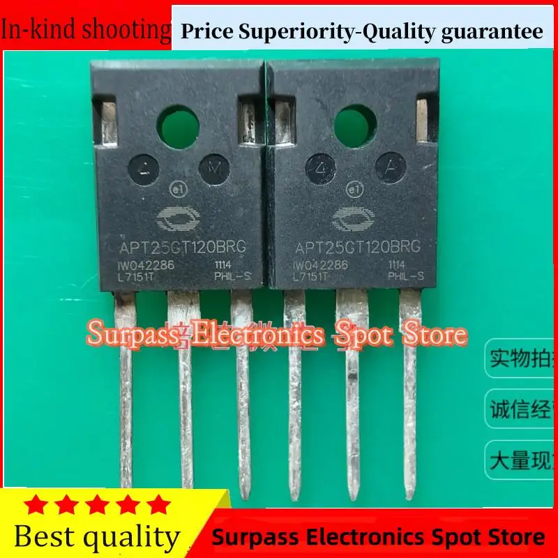 10 шт.-100 шт. APT25GT120BRG TO-247 1200 в 54A IGBT цена Гарантия превосходства качества
10 шт.-100 шт. APT25GT120BRG TO-247 1200 в 54A IGBT цена Гарантия превосходства качества