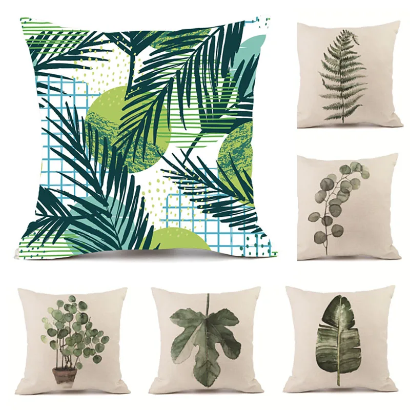 2Pc Nordic Leaves Prints Cushion Cover Polyester Sofa Pillows Cover Home Decor 45x45cm plant Biloba Leaf Throw Pillowcase
2Pc Nordic Leaves Prints Cushion Cover Polyester Sofa Pillows Cover Home Decor 45x45cm plant Biloba Leaf Throw Pillowcase