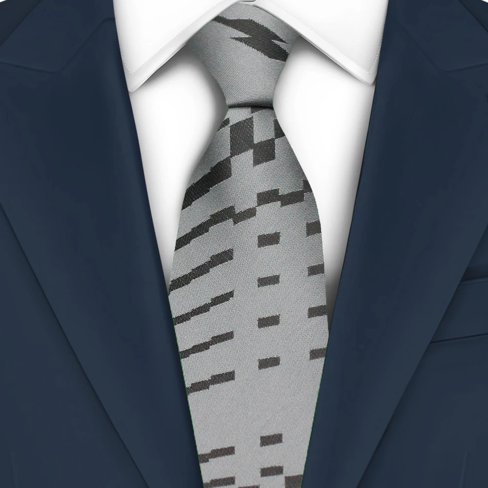 

Men 6cm Skinny Ties Classic Red Blue Grey Stripe Necktie Jacquard Business Tie Daily Wear Wedding Party Accessories Gift Cravat