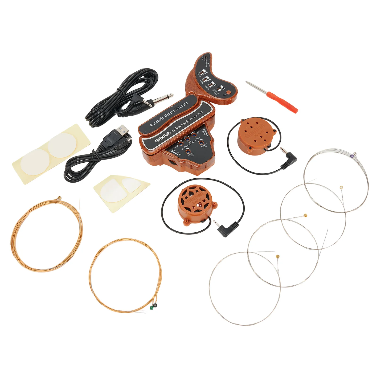 K380N Guitar Pickup Kits Parts Resonance Reverb Sound 1 Set Speaker 22*18*7.5cm 80dB Acoustic Chorus Brand New
K380N Guitar Pickup Kits Parts Resonance Reverb Sound 1 Set Speaker 22*18*7.5cm 80dB Acoustic Chorus Brand New